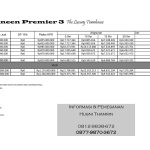 PRICELIST Haneen Premier 3 X INHOUSE Tabroni Promo_1