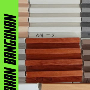 WPC WALL PANEL DINDING 3D  MOTIF KAYU